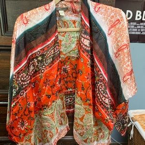 🌸Boho silk light weight coverup🌸